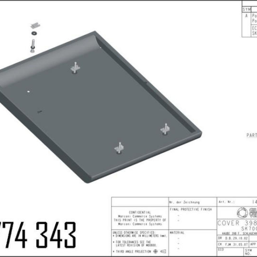 140774343 - HAUBE 398 F. HOSE COLUMN SK700 ././4 COMPL.. STAINLESS STEEL.
